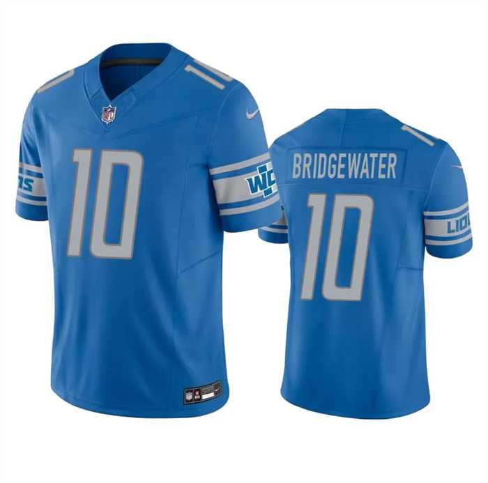Men & Women & Youth Detroit Lions #10 Teddy Bridgewater Blue 2023 F.U.S.E. Vapor Untouchable Limited Jersey,We sell and wholesale Men & Women & Youth Detroit Lions #10 Teddy Bridgewater Blue 2023 F.U.S.E. Vapor Untouchable Limited Jersey on line form chian!